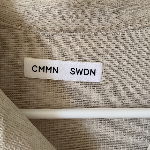 CMMN SWDN Camp collar tee - Picture 3 of 3